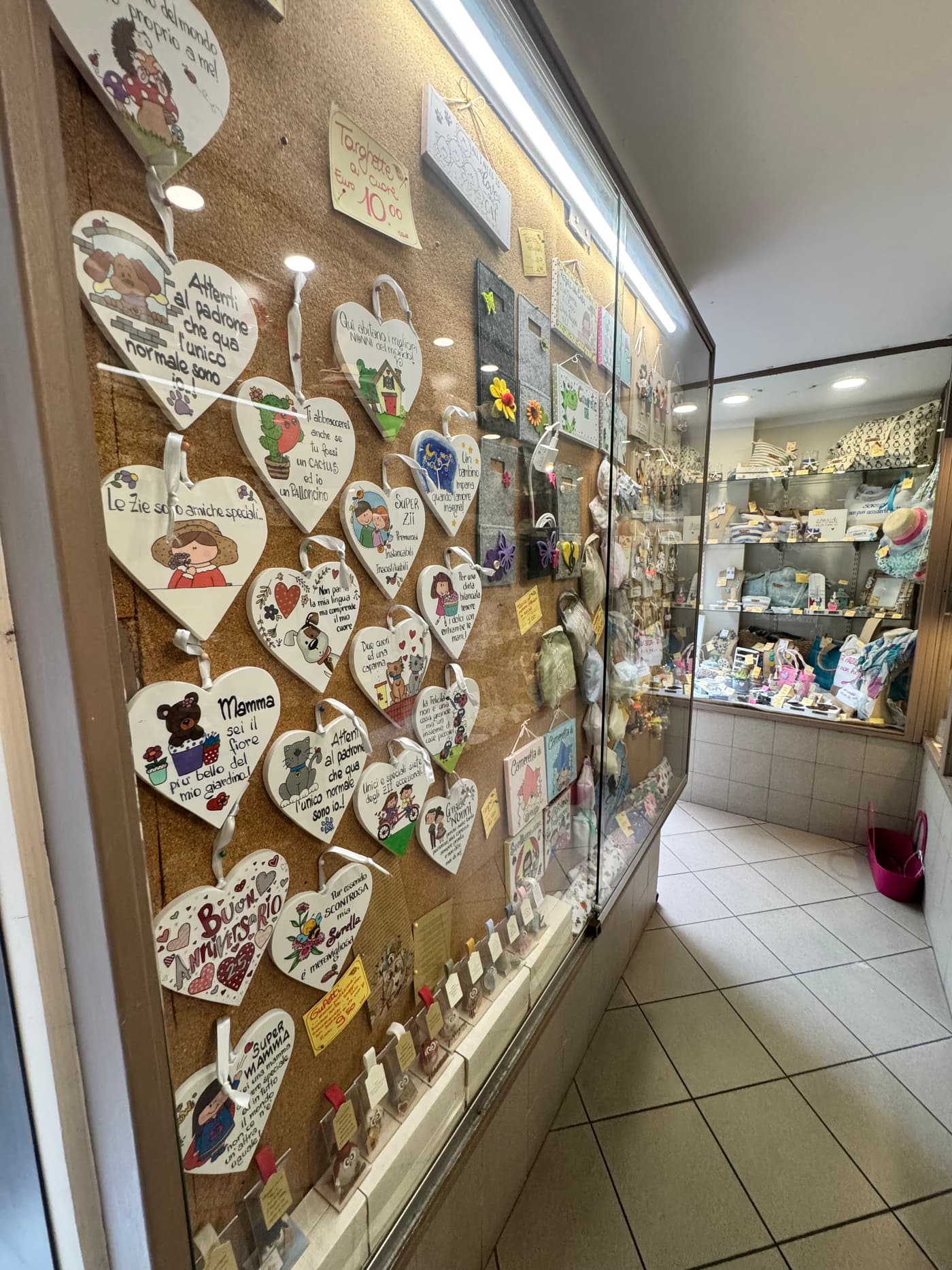 Targhe e oggetti personalizzabili